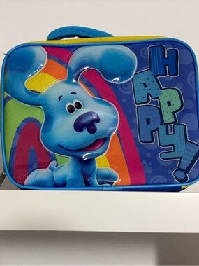 Nickelodeon Blue 'Happy' Kids Lunch Bag with Character Art